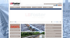 Desktop Screenshot of lbfoster-railtechnologies.com